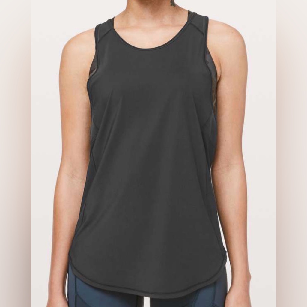Lululemon Sculpt Tank Ii Black Sz S